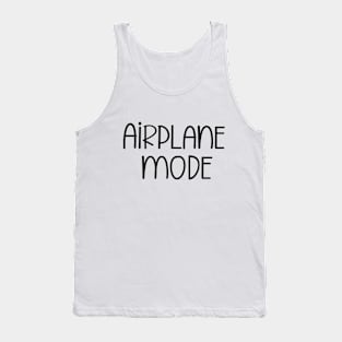 Airplane mode Design Tank Top